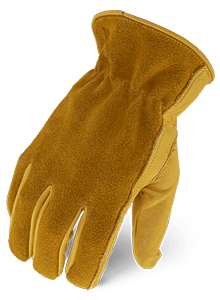Ironclad Iex-Who-03-M Workhorse Leather Drivers Gloves, Cow Grain Leather, Tan, Size Medium