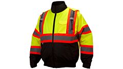 Pyramex Rcj3210 Series Jackets, Ansi Class 3, Lime