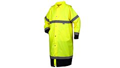 Pyramex Rrwc31 Hi-Vis Rainwear, Ansi Class 3, Lime