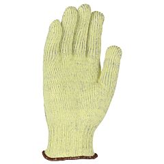 Worldwide Protective Products Mata30Balgy-Oertc-L Gloves, Ata W/Bal Nylon, Cotton Plating, Reinforced Thumb 7G, Yellow, Size Large