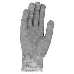 Worldwide Protective Products M1840-S Gloves, Ballistic Nylon 13G, Gray, Size Small