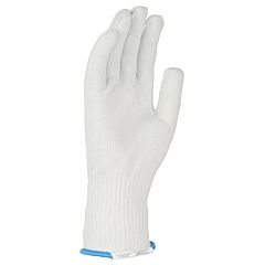 Worldwide Protective Products 10-C6Whec2 Claw Cover Gloves Extended Cuff 10G, White, Size Small