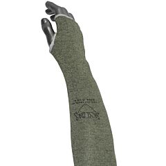 Worldwide Protective Products Msata/Ha-18T Ata Hide Away Sleeve W/Th, Ansi A4, Green, Size 18