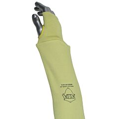 Worldwide Protective Products S-2X1-22 Arm Sleeve, Ata 2X1 Bg Elstc, Yellow, Size 22