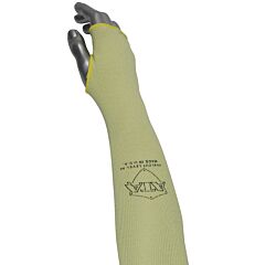 Worldwide Protective Products Msatac-18T Arm Sleeve, Ata/Cot Thumb Hole, Yellow, Size 18