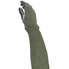 Worldwide Protective Products Ms2X1Ha-24T Arm Sleeve, Ata Hideaway 2X1, Thumb Hole, Green, Size 24