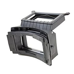 Sellstrom S27300 Flip Front Adapter For Welding Helmets, 2 In. X 4.25 In. Lift Front Retainer, Black