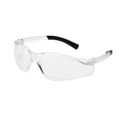 Sellstrom S73401 Safety Glasses, Clear Lens, Soft Rubberized Temple, Soft Nose Piece, Clear, 5 In. X 3 In., 12 Pair/Pack