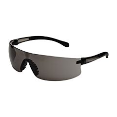 Sellstrom S73621 Safety Glasses, Smoke Lens, Soft Rubberized Temple, Soft Nose Piece, 12 Pair/Pack