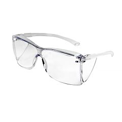 Sellstrom S79108 Safety Glasses With Side Shields, Hard Coated Polycarbonate, Clear Lens, Clear Frame