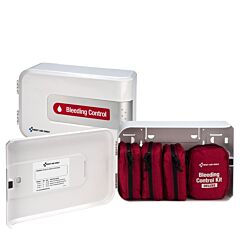 First Aid Only 91143 Smartcompliance Complete Bleeding Control Cabinet- Limb Chest Torso