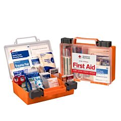 First Aid Only 91139 Clear Front 25-Person Plastic First Aid Kit
