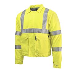 Neese Vm7Jbl3Fy-2X High Visibility Fr Jacket With Fr Insulair Quilted Lining, Yellow, Size 2X-Large