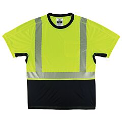 Ergodyne Glowear 8283Bk Class 2 Performance T-Shirt - Lightweight