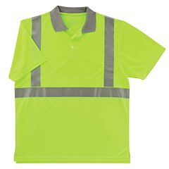 Ergodyne Glowear 8295 Class 2 Hi-Vis Polo Shirt