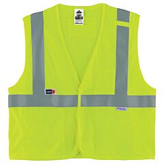 Ergodyne Glowear 8260Frhl Class 2 Fr Safety Vest - Hook & Loop