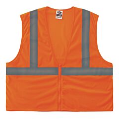 Ergodyne Glowear 8205Z Class 2 Super Economy Mesh Safety Vest - Zipper