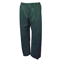 Radians 35001-10-1-Grn-Xs Elastic Waist Rain Pants Green, Size X-Small