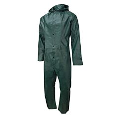 Neese 35001-50-1-Grn-Xl Coverall With Attached Hood, Snap Front Closure, Raglan Shoulder Design Green, Size X-Large