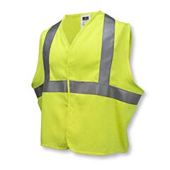 Radians Sv92-M2Vgsfr-2X Class 2 Fr Safety Vest Astm F1506 Modacrylic, Hook&Loop Closure, 3M Scotchlite Tape, Arc Rating 5.4 Cal, Type R Green Solid, 2X-Large