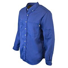 Neese Vdh5Vshcbt-M Shirt Nfpa 2112 / Ul Dual Certified Fr, 5.5 Oz Dh Material, Lightweight And Breathable, Button Front, Modacrylic Mesh Vented Back Cobalt, Size Medium