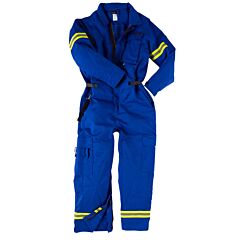 Radians Vn4Caery-2X Coveralls 4.5 Oz Nomex, (Cat 1), 4.6 Cal/Cm2 Royal Blue, Size 2X-Large
