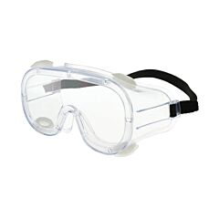 Radians Cs011Uid Safety Goggles Indirect Vents, Adjustable Spandex Strap, Fits Over Most Prescription Eye Wear, And D3 Standards Clear Lens