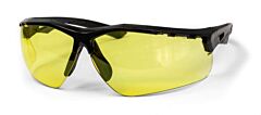 Radians Txc1-40Id Safety Glasses Cyclonic Venting, Enhanced Field Of View, Paddle Shaped Temples, Floating Nose Loop, Amber Lens
