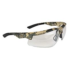 Radians Txm4-11Id Safety Glasses Cyclonic Venting, Self-Adjusting Nose Pads, Floating Nose Loop, Digital Camo Frame, Clear Anti-Fog Lens
