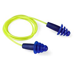 Radians Fp43 Resistor® Ii Reusable Flanged Corded Earplugs Corded