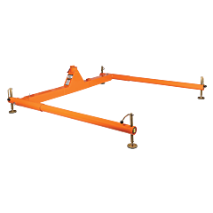 Falltech 6500844 3Pc Portable Base-Only For 24" To 44" Offset Davit Arm
