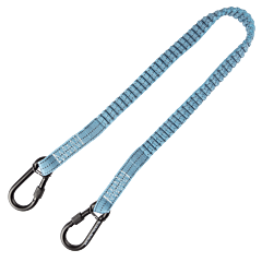Falltech 5029C Tool Tether, 15 Lbs, With Dual Steel Carabiners, 36", 1/Pk