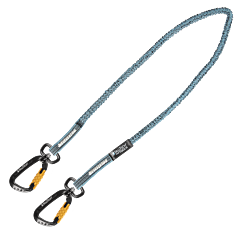 Falltech 5043A1 Premium Tool Tether, 5 Lbs, With Dual Swivel Alum Carabiners, 36", 1/Pk