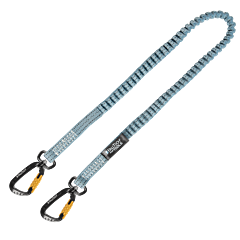 Falltech 5044A1 Premium Tool Tether, 15 Lbs, With Dual Swivel Alum Carabiners, 36", 1/Pk