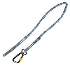 Falltech 5065A1 Premium Tool Tether, 5 Lbs, Choke-On Web-Loop With Swivel Alum Carabiner, 36", 1/Pk