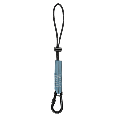 Falltech 5104A5 Tool Attachment, 5 Lbs, Choke-On Cinch-Loop With Steel Carabiner, 13", 5/Pk