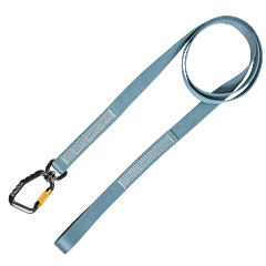 Falltech 5340A Tool Tether, 40 Lbs, Non-Stretch, Choke-Loop With Swivel Alum Carabiner, 78?, 1/Pk