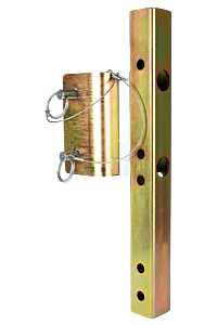 Falltech 65106M Davit Arm Device Receiver Bracket For Miller Devices