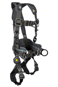 Falltech 7050Fd3X Arc Flash Nylon Construction Climbing Belted Full Body Harness 3X-Large 3D + Fd Qc Legs/Qc Chest