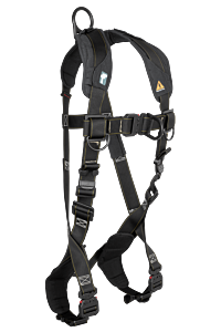 Falltech 7054Fdm Arc Flash Nylon Std Climbing Non-Belted Full Body Harness Medium 1D + Fd Qc Legs/Qc Chest