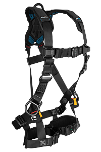 Falltech 81293Dqc3X Ft-One Fit Full Body Harness 3D Standard Non-Belted, 3X-Large, Qc Legs/Qc Chest