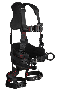 Falltech 8144Fdl Ft-Iron Full Body Harness 3D+Fd Construction Climbing, Large, Tb Legs/Qc Chest