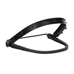 Bouton Optical 251-01-5230 Plastic Face Shield Bracket For Cap Style Hard Hats, Black