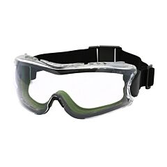 Bouton Optical 251-63-0520 Indirect Vent Goggle With Green Body, Clear Lens And Fogless® 3Sixty™ Coating , Elastic Strap, Green