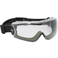 Bouton Optical 251-63-0520-Rhb Indirect Vent Goggle With Green Body, Clear Lens And Fogless® 3Sixty™ Coating , Neoprene Strap, Clear