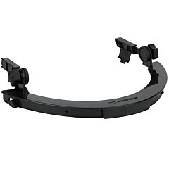 Bouton Optical 251-Epb102 Dynamic Full Brim Hard Hat Bracket- Plastic, Slot Mount, Black