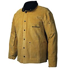 Caiman 3030-5 30" Gold Boarhide Coat Jacket, Gold, Size Large