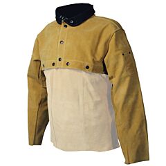 Caiman 3031-8 Boarhide Cape Sleeves, Gold, Size 3X-Large