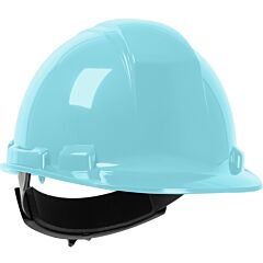 Dynamic 280-Hp241R-06 Cap Style, Hdpe Shell, 4-Point Textile Suspension, Ratchet Adjustment, Light Blue
