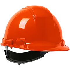 Dynamic 280-Hp241R-31 Cap Style, Hdpe Shell, 4-Point Textile Suspension, Ratchet Adjustment, Hi-Vis Orange